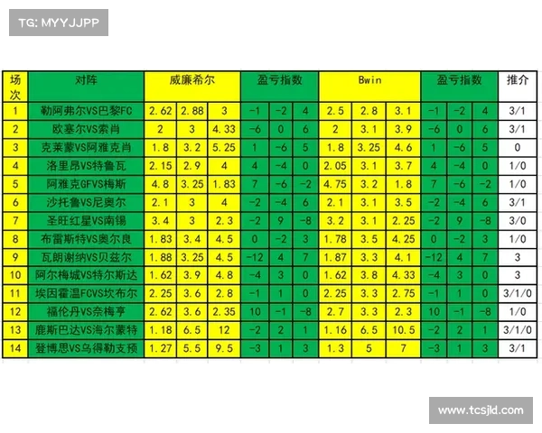 赛事盈亏指数;盈亏指数20067